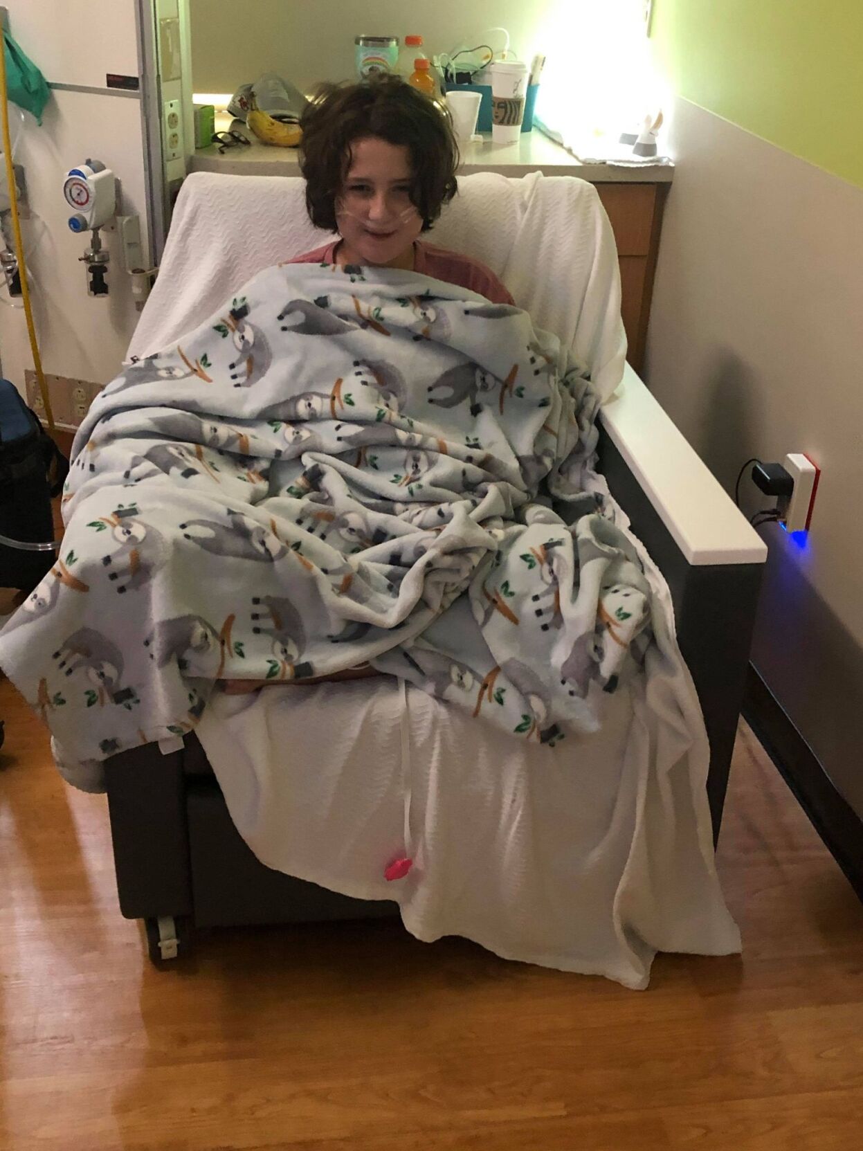 Sophie Rushing is 11 years old and can't get the vaccine because of her age